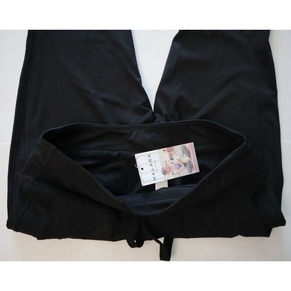 Halara Women's Sz L Black SoftlyZero Plush High Waisted Full Length Joggers - Picture 3 of 11